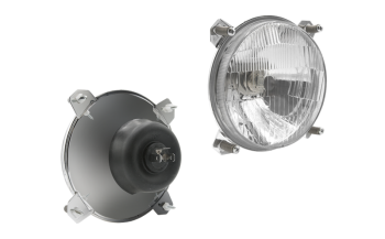 Headlamp insert for Ford S10, H4 type (lights: passing, driving)