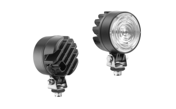 LED work lamp with built-in Deutsch DT04-2P connector