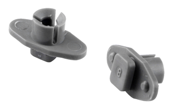 Plastic fastener clip Ø6