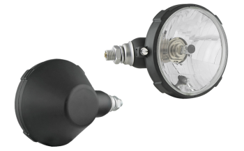 Headlamp, H4/R2 type in plastic housing - left (lights: passing, driving, position)