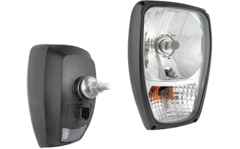 Headlamp, H4 type, with DT04-6P connector - right / left