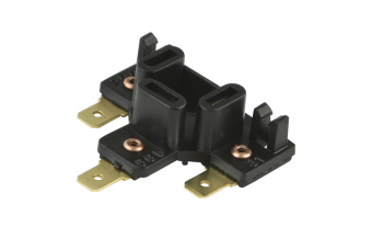 Headlight bulb connector block