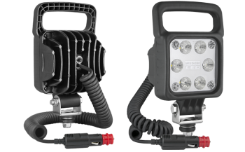 1500lm - LED module 12V-24V, spiral cable 8 m, cigarette lighter plug, handle
