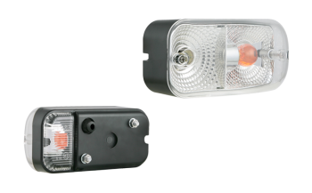 Front lamp - left (lights: position, front-side direction indicator)
